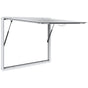 Concession Window for Food Truck, 48"x36" Aluminum Alloy Food Truck Service Window, Up to 85 Degrees Stand V952-WBLFWCK4836Y5FL9HV0