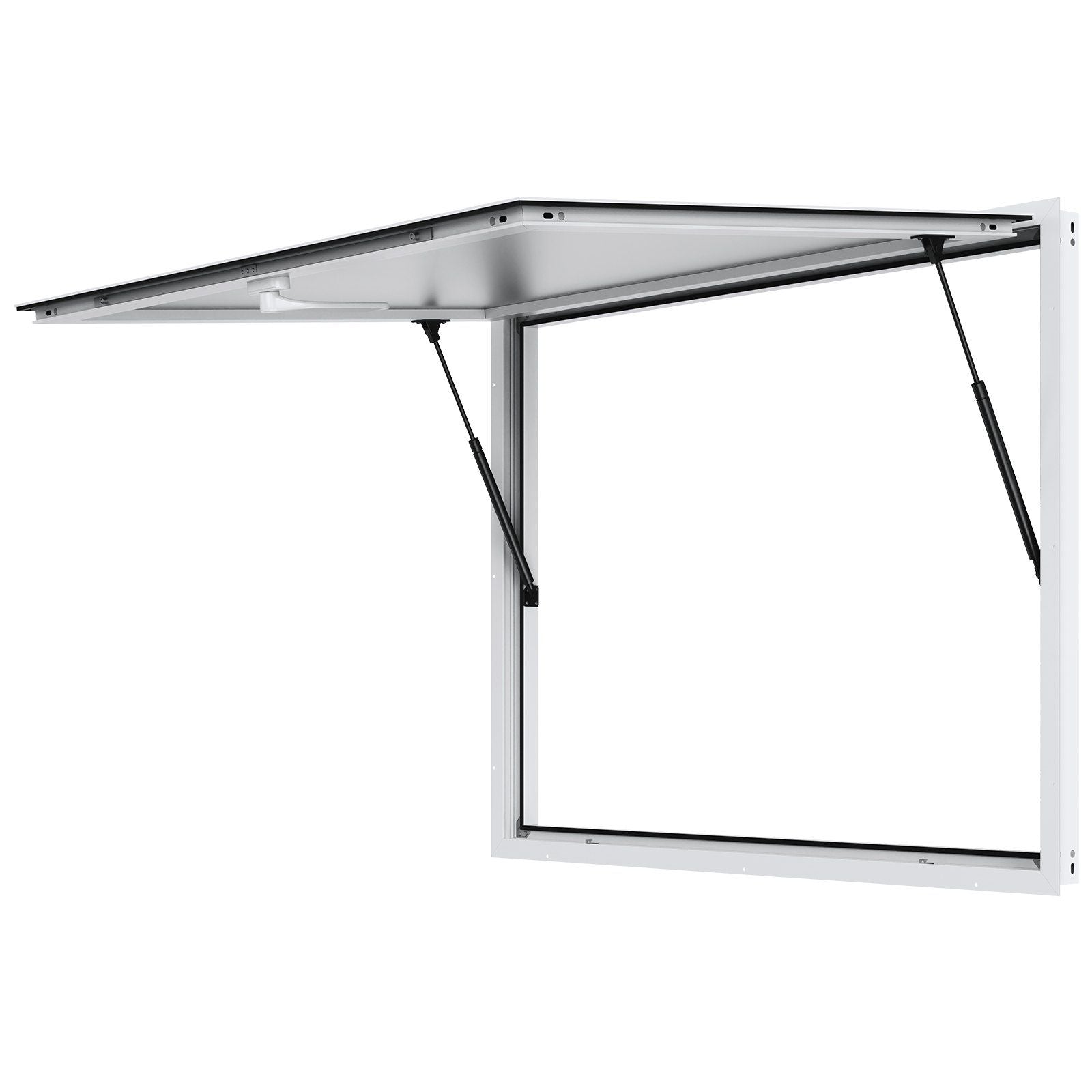 Concession Window for Food Truck, 48"x36" Aluminum Alloy Food Truck Service Window, Up to 85 Degrees Stand V952-WBLFWCK4836Y5FL9HV0