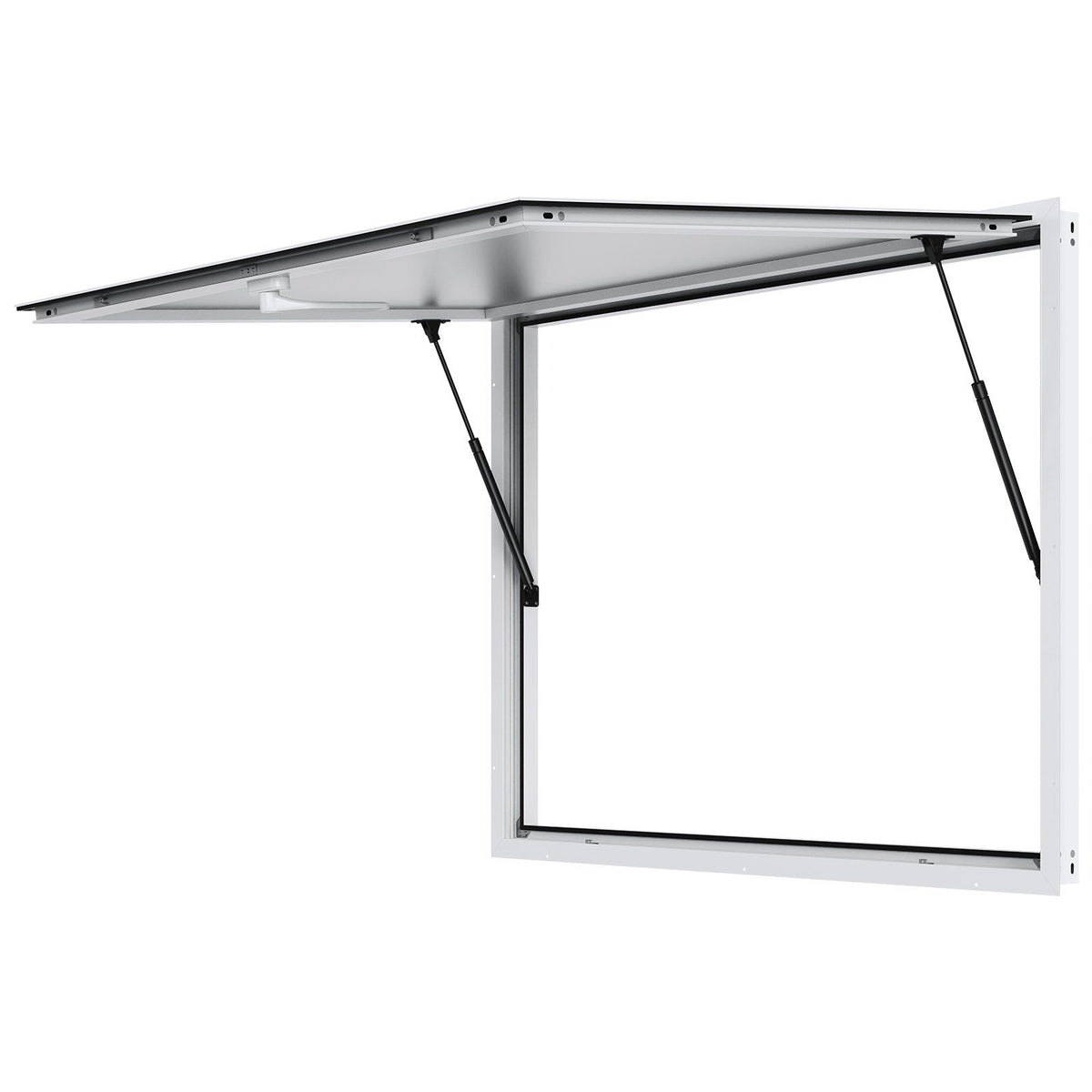 Concession Window for Food Truck, 48"x36" Aluminum Alloy Food Truck Service Window, Up to 85 Degrees Stand V952-WBLFWCK4836Y5FL9HV0