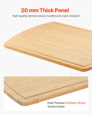 Noodle Board Stove Cover, Stove Top Cover Board for Gas Burner & Electric Stove, Bamboo Wood Cutting Board V952-WBSKYMSZM3027PH7XV0