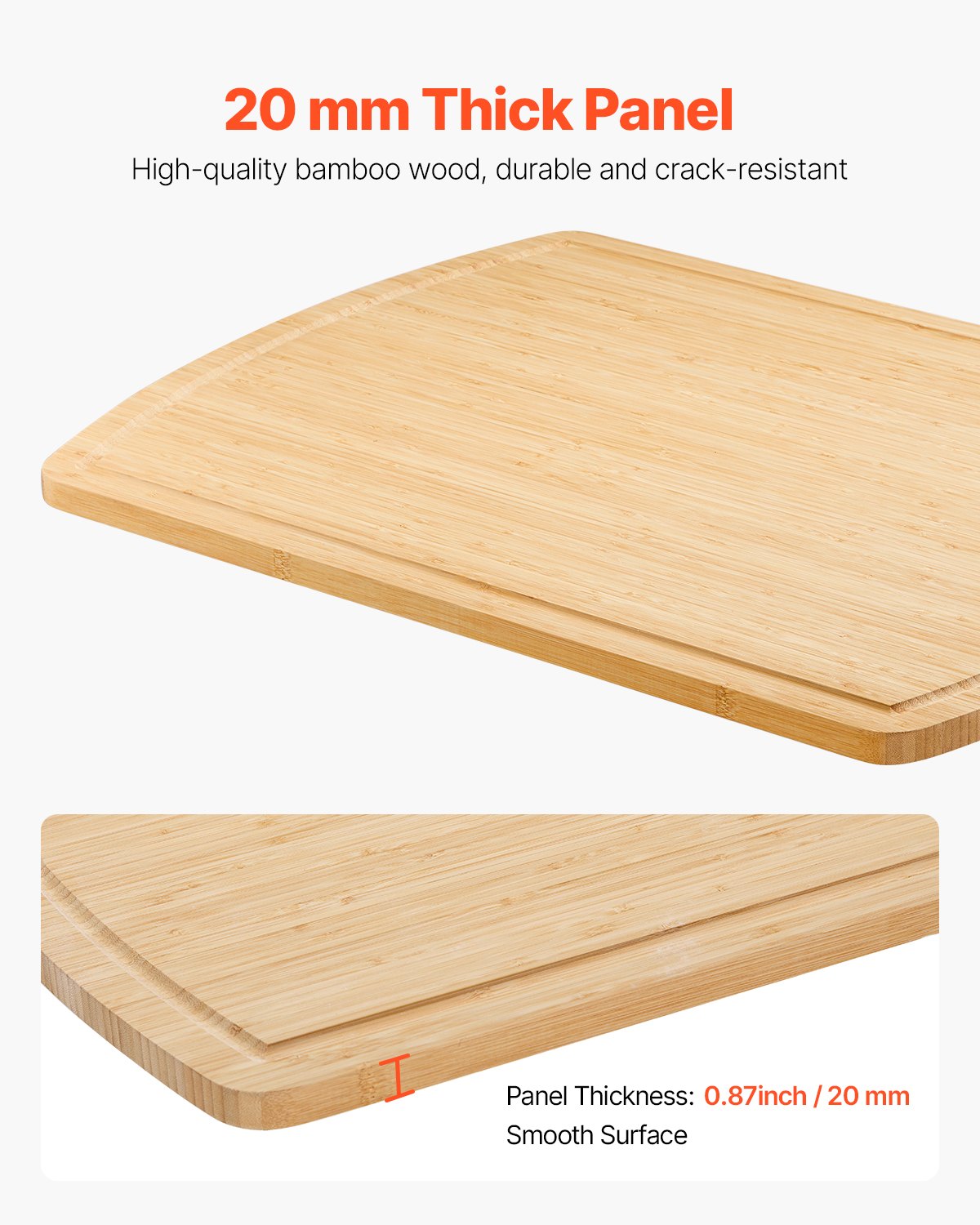 Noodle Board Stove Cover, Stove Top Cover Board for Gas Burner & Electric Stove, Bamboo Wood Cutting Board V952-WBSKYMSZM3027PH7XV0