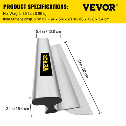 Drywall Skimming Blade Putty Knife 24inch Finishing Tool Stainless Steel V952-WBSNZGDYCBD24NNTFV0