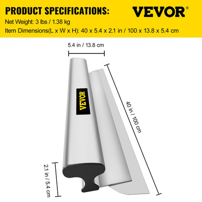 Skimming Blade,40 inch Smoothing Knife, European Stainless Steel Construction Knife, Aluminum Blade Profile V952-WBSNZGDYCBD40UU9RV0