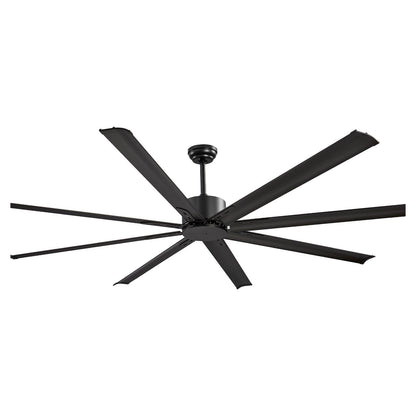 213 cm Ceiling Fan No Light, 6-Speed Remote Control, Aluminum 8-Blade, Reversible DC Motor, Modern Low V952-WDDS84INCHLY0NT43V7