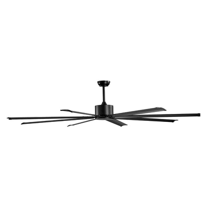 213 cm Ceiling Fan No Light, 6-Speed Remote Control, Aluminum 8-Blade, Reversible DC Motor, Modern Low V952-WDDS84INCHLY0NT43V7