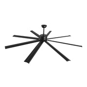 213 cm Ceiling Fan No Light, 6-Speed Remote Control, Aluminum 8-Blade, Reversible DC Motor, Modern Low V952-WDDS84INCHLY0NT43V7
