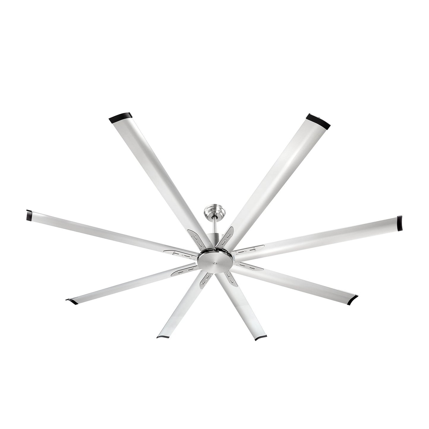 213 cm Ceiling Fan No Light, 6-Speed Remote Control, Aluminum 8-Blade, Reversible DC Motor, Modern Low V952-WDDS84INCHLYDMCLRV7