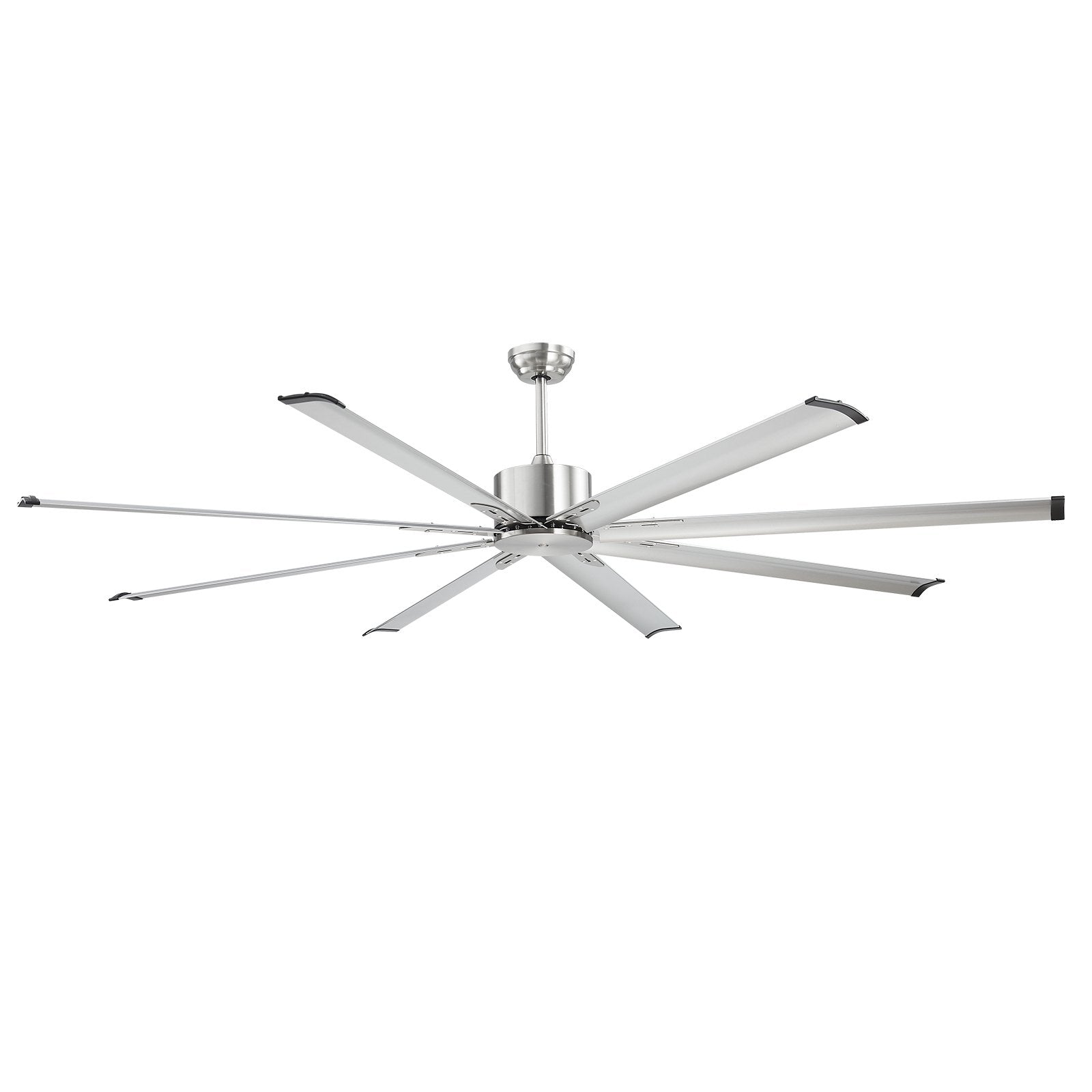 213 cm Ceiling Fan No Light, 6-Speed Remote Control, Aluminum 8-Blade, Reversible DC Motor, Modern Low V952-WDDS84INCHLYDMCLRV7
