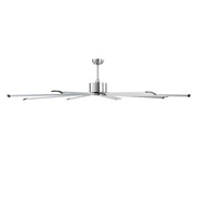 213 cm Ceiling Fan No Light, 6-Speed Remote Control, Aluminum 8-Blade, Reversible DC Motor, Modern Low V952-WDDS84INCHLYDMCLRV7