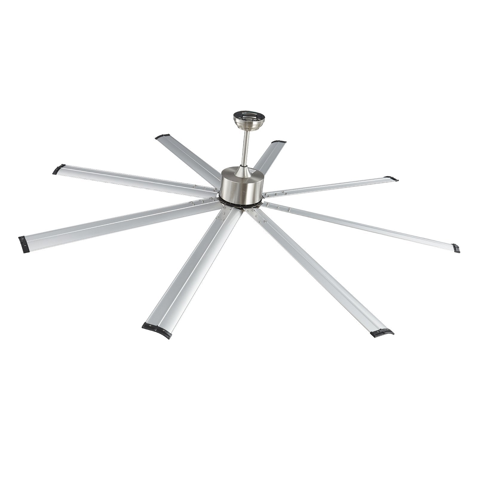 213 cm Ceiling Fan No Light, 6-Speed Remote Control, Aluminum 8-Blade, Reversible DC Motor, Modern Low V952-WDDS84INCHLYDMCLRV7