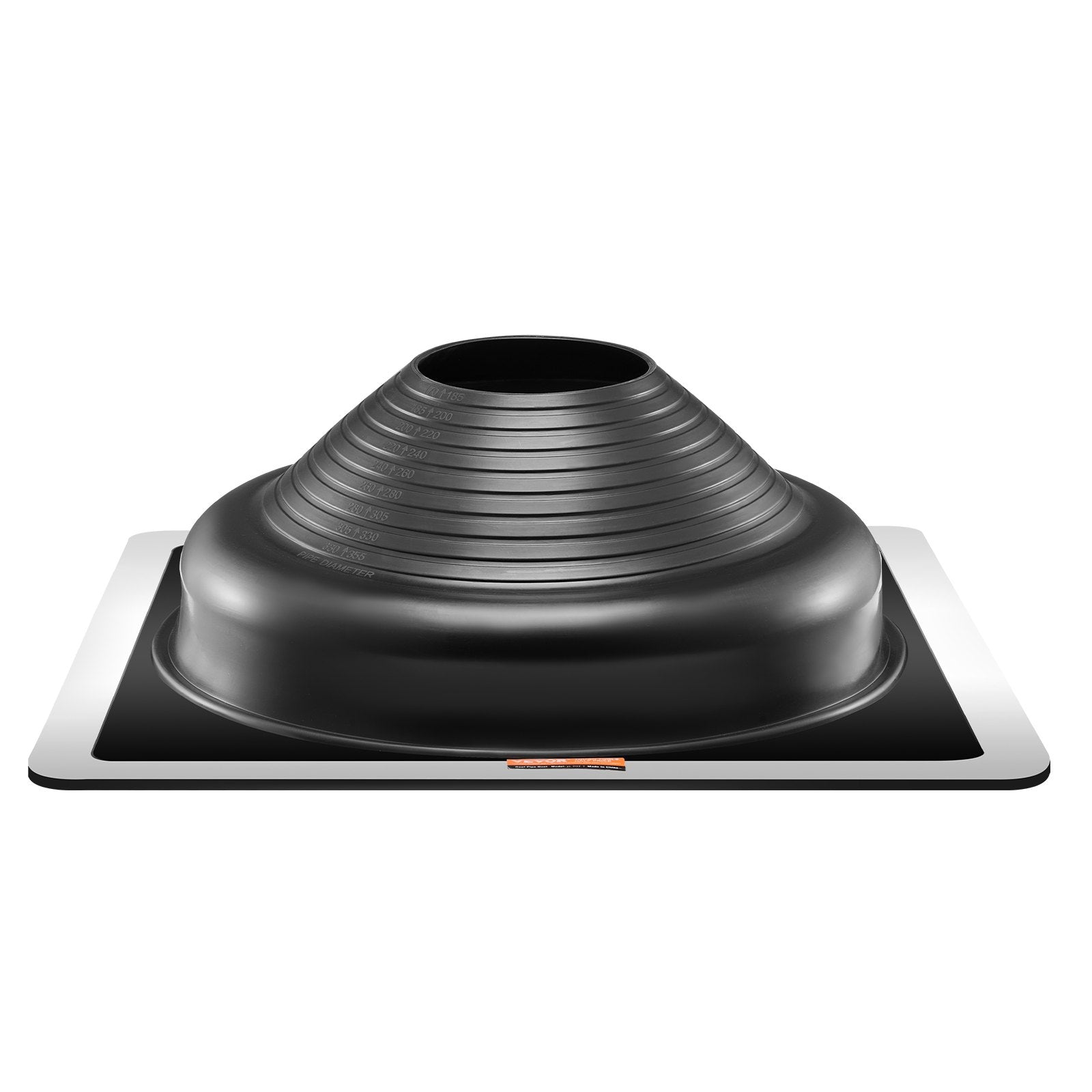 2 Pcs Metal Roof Pipe Flashing Boots Fit 170-355 mm Pipe High Temp EDPM V952-WDGDTGHSEDPMLQVCBV0