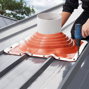 Roof Pipe Flashing Boot, Fit Pipe OD 254 to 457 mm, Flexible Silicone Roofing Jack Pipe Flashing, High Temp V952-WDGDTGHSEDPMXGHUIV0