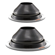 2 Pcs Metal Roof Pipe Flashing Boots Fit 150-280 mm Pipe High Temp EDPM V952-WDGDTGHSEDPMXQLFSV0