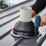 2 Pcs Metal Roof Pipe Flashing Boots Fit 150-280 mm Pipe High Temp EDPM V952-WDGDTGHSEDPMXQLFSV0