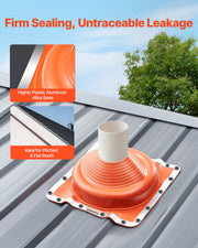 2 Pcs Metal Roof Pipe Flashing Boot Fit 170-355 mm Pipe High Temp Silicone V952-WDGDTGHSGJL1CL6UTV0