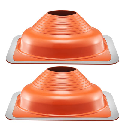 2 Pcs Metal Roof Pipe Flashing Boot Fit 160-300 mm Pipe High Temp Silicone V952-WDGDTGHSGJL28O0JIV0