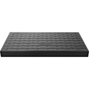 Rubber Threshold Ramp, 7.62 cm Rise Threshold Ramp Doorway, 3 Channels Cord Cover Rubber Solid Threshold V952-WFSLYP24X42X3I8PSV0