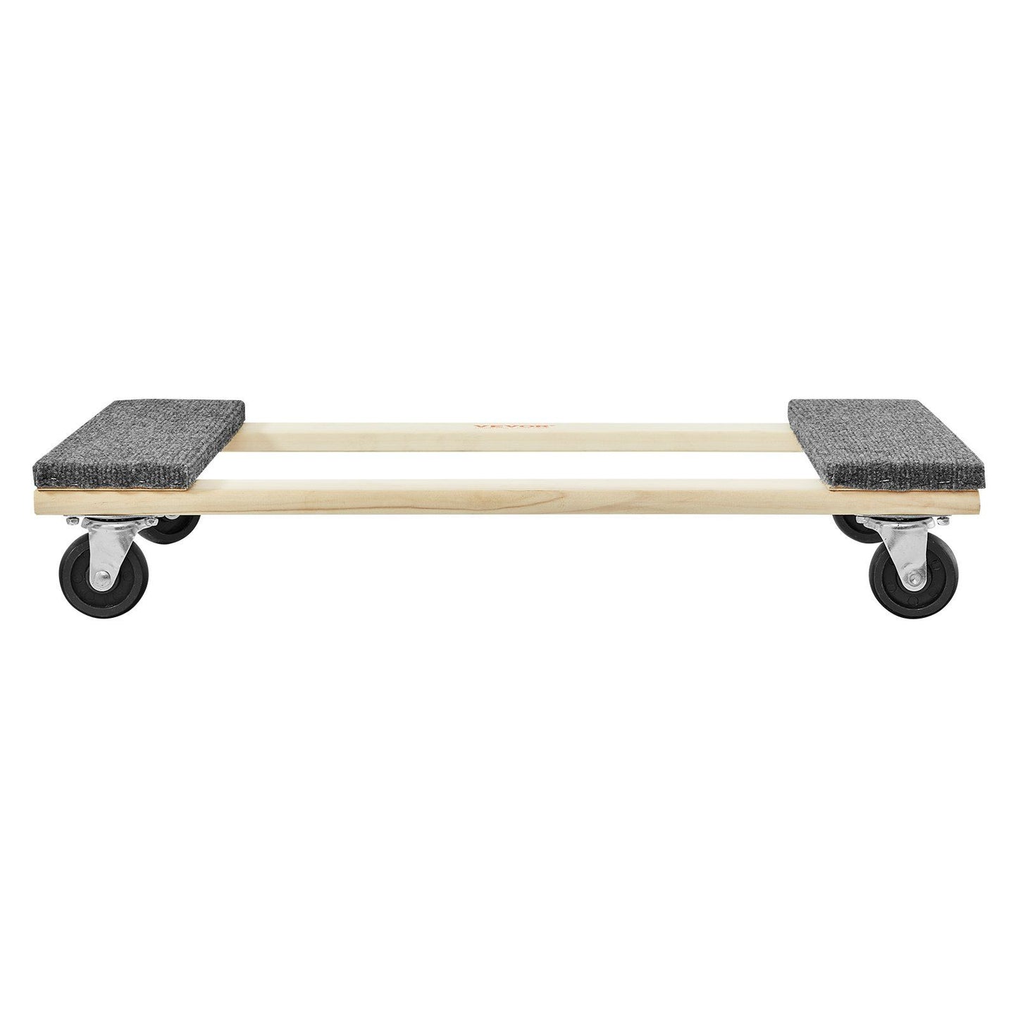 Furniture Dolly, 454kg Load Capacity, 457.2x762mm, 4x76mm PP Swivel Casters, Heavy Duty Hardwood Furniture V952-WGC1830INCHM3LUCCV0
