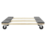 Furniture Dolly, 454kg Each Load Capacity, 2 Packs, 457.2x762mm, 8x76mm PP Swivel Casters, Heavy Duty V952-WGC1830INCHMZV40OV0