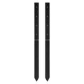 Fence Post Anchor Repair Kit, 2 Pack Inner Diameter 5 x5 cm Heavy Duty Steel Fence Post Support Stakes, V952-WGFBGXDD2YC35JCA8V0
