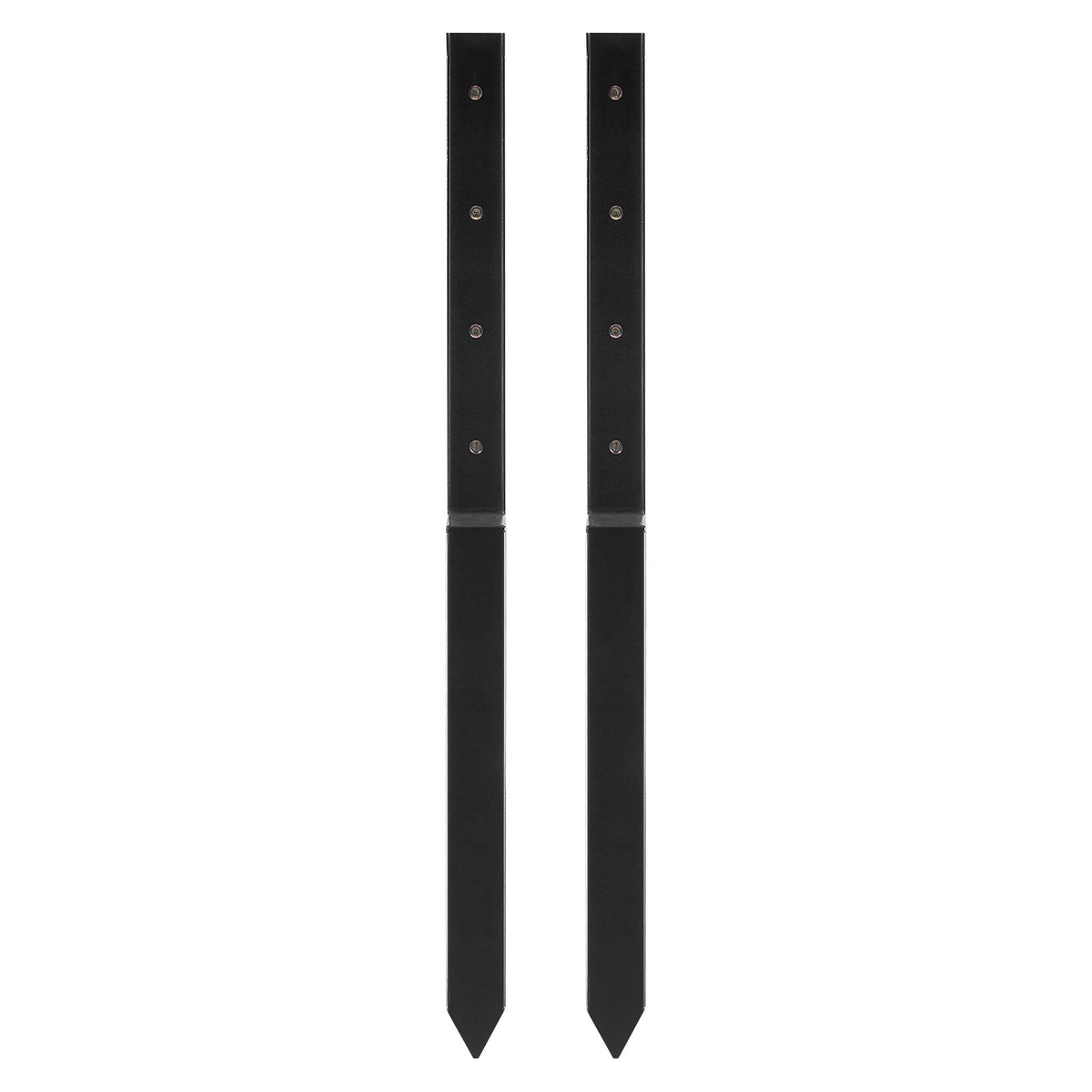 Fence Post Anchor Repair Kit, 2 Pack Inner Diameter 5 x5 cm Heavy Duty Steel Fence Post Support Stakes, V952-WGFBGXDD2YC35JCA8V0