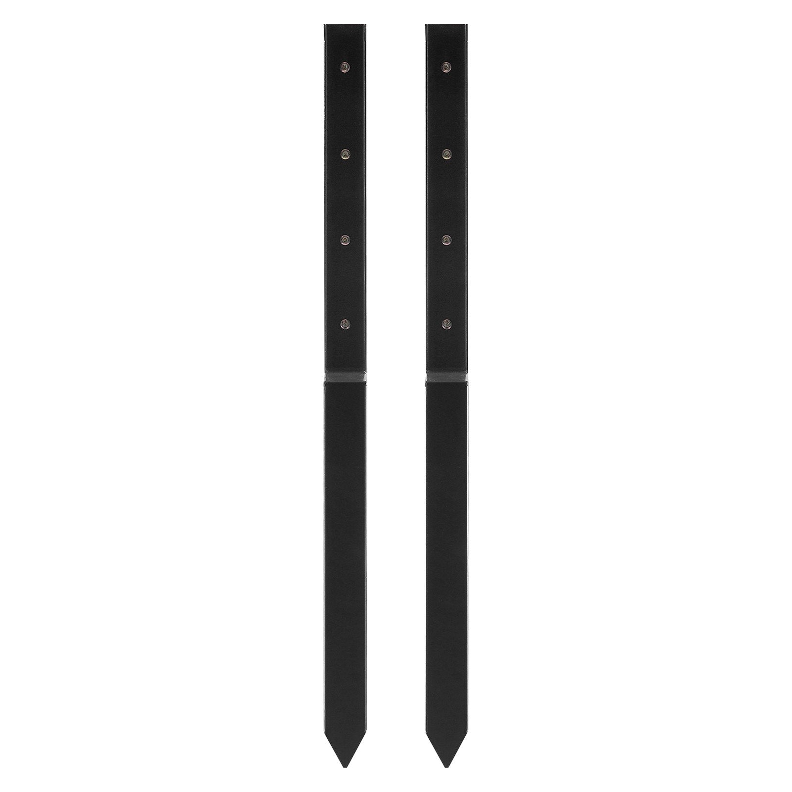 Fence Post Anchor Repair Kit, 2 Pack Inner Diameter 5 x5 cm Heavy Duty Steel Fence Post Support Stakes, V952-WGFBGXDD2YC35JCA8V0