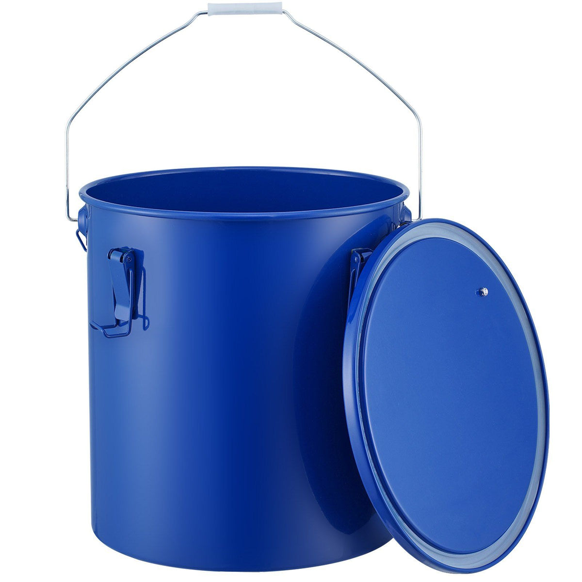 Fryer Grease Bucket, 22.7L Oil Disposal Caddy Carbon Steel Fryer Oil Bucket with Rust-Proof Coating, Oil V952-WHLYZTTG6JLP203XGV0
