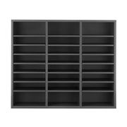 Literature Organizer, 24 Compartments Office Mailbox with Adjustable Shelves, Wooden Mailbox Sorter Medium V952-WJJEKBHB24G93KUELV0