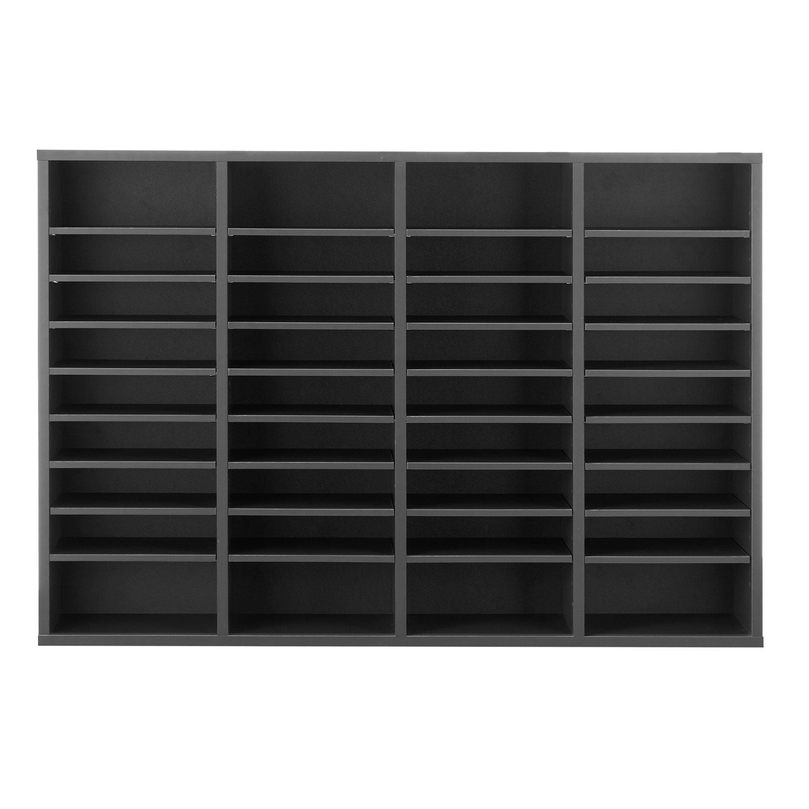 Literature Organizer, 36 Compartments Office Mailbox with Adjustable Shelves, Wooden Mailbox Sorter Medium V952-WJJEKBHB36G93NKYIV0