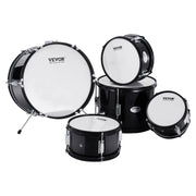 Kids Drum Set, 5-Piece, 406.4 mm Beginner Full Drum Set with Bass Toms Snare Floor Drum Adjustable Throne V952-WJTJZG5JT16HCA94HV0