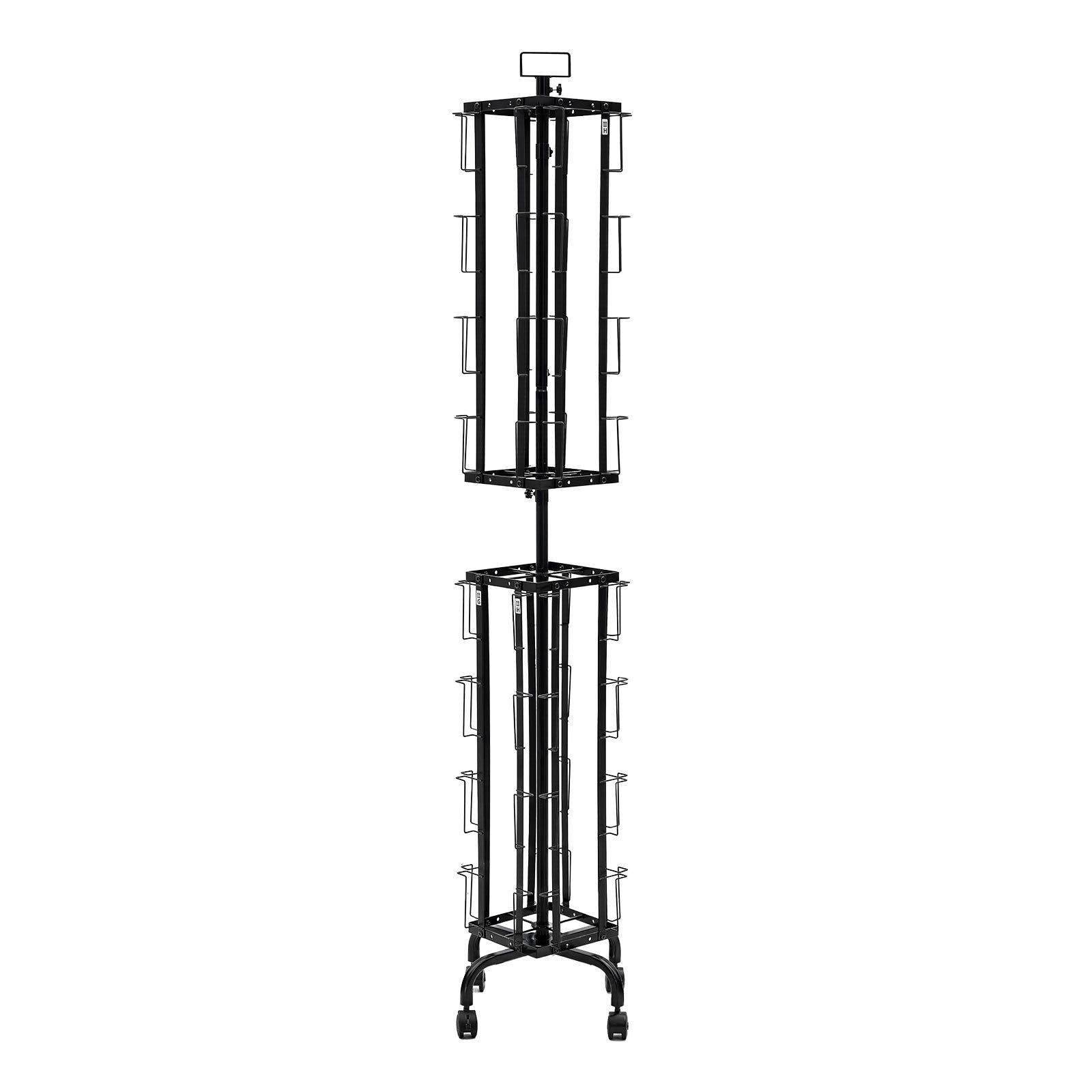 Greeting Cards Display Rack, 32 Pockets Rotating Postcard Brochure Display Stand, 360 degrees Spinning Card V952-WJZSMXPKDHJS8Z53G001V0