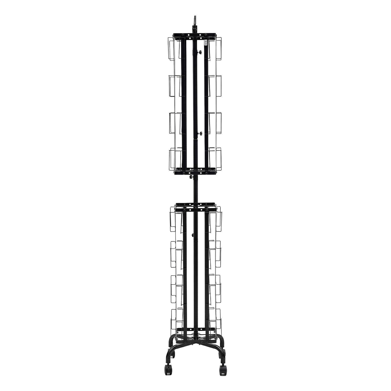 Greeting Cards Display Rack, 32 Pockets Rotating Postcard Brochure Display Stand, 360 degrees Spinning Card V952-WJZSMXPKDHJS8Z53G001V0