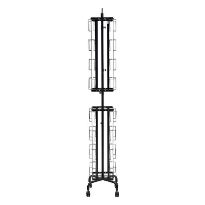 Greeting Cards Display Rack, 32 Pockets Rotating Postcard Brochure Display Stand, 360 degrees Spinning Card V952-WJZSMXPKDHJS8Z53G001V0