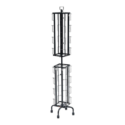 Greeting Cards Display Rack, 32 Pockets Rotating Postcard Brochure Display Stand, 360 degrees Spinning Card V952-WJZSMXPKDHJS8Z53G001V0