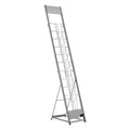 Brochure Display Rack, 10 Pockets Magazine Literature Display Stand, Portable Floor Standing Magazine Rack, V952-WJZSXLDSDZS4EKNWY001V0