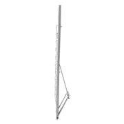 Brochure Display Rack, 10 Pockets Magazine Literature Display Stand, Portable Floor Standing Magazine Rack, V952-WJZSXLDSDZS4EKNWY001V0