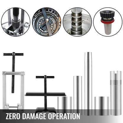 Turbine Shaft, 6pcs Pump Stator Seal Ring Tools, Spring Compressor, Pump Puller Kit, Bushing Sizer Rotor V952-WLBCXGJ6JT0000001V0
