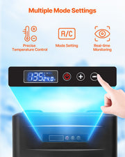 Portable Car Refrigerator Freezer Compressor 15L Single Zone for Car Home V952-WLCZBXX15LDMAC49OV3