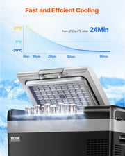 Portable Car Refrigerator Freezer Compressor 20L Single Zone for Car Home V952-WLCZBXX20LDM23O7YV3