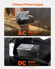 Portable Car Refrigerator Freezer Compressor 20L Single Zone for Car Home V952-WLCZBXX20LDM23O7YV3