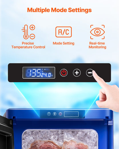 Portable Car Refrigerator Freezer Compressor 35L Single Zone for Car Home V952-WLCZBXX35LDMYFVEFV3