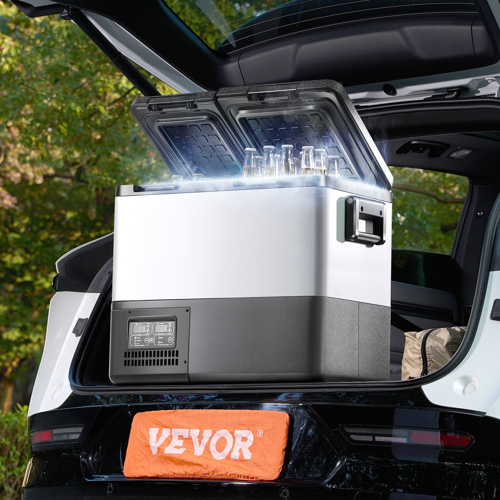 Portable Car Refrigerator Freezer Compressor 45L Dual Zone for Car Home V952-WLCZBXX45LSM8LM9FV3