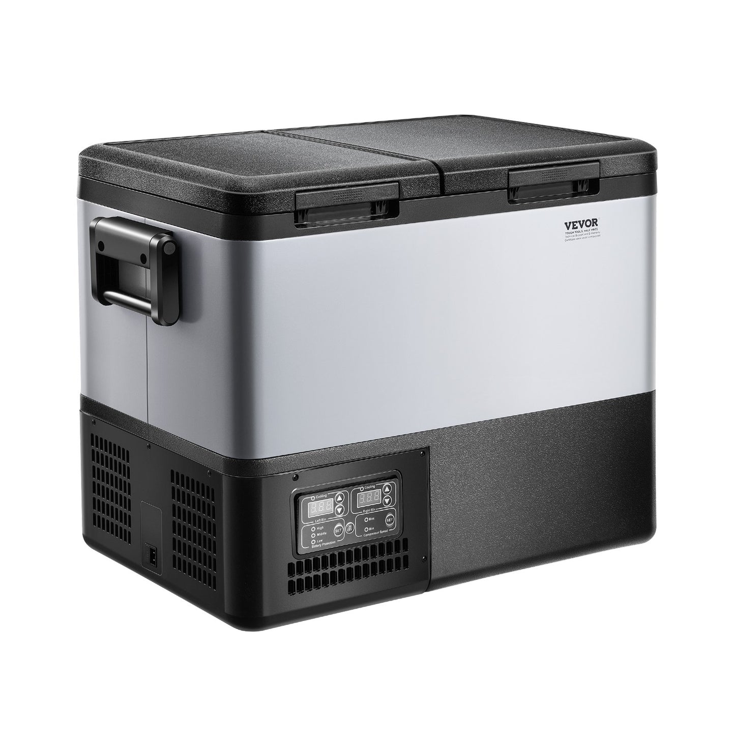 Portable Car Refrigerator Freezer Compressor 45L Dual Zone for Car Home V952-WLCZBXX45LSM8LM9FV3