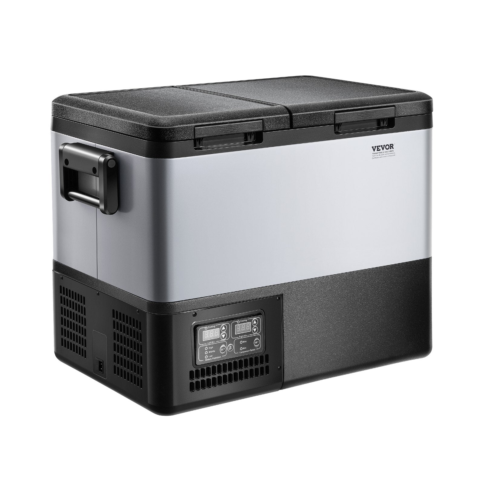 Portable Car Refrigerator Freezer Compressor 45L Dual Zone for Car Home V952-WLCZBXX45LSM8LM9FV3