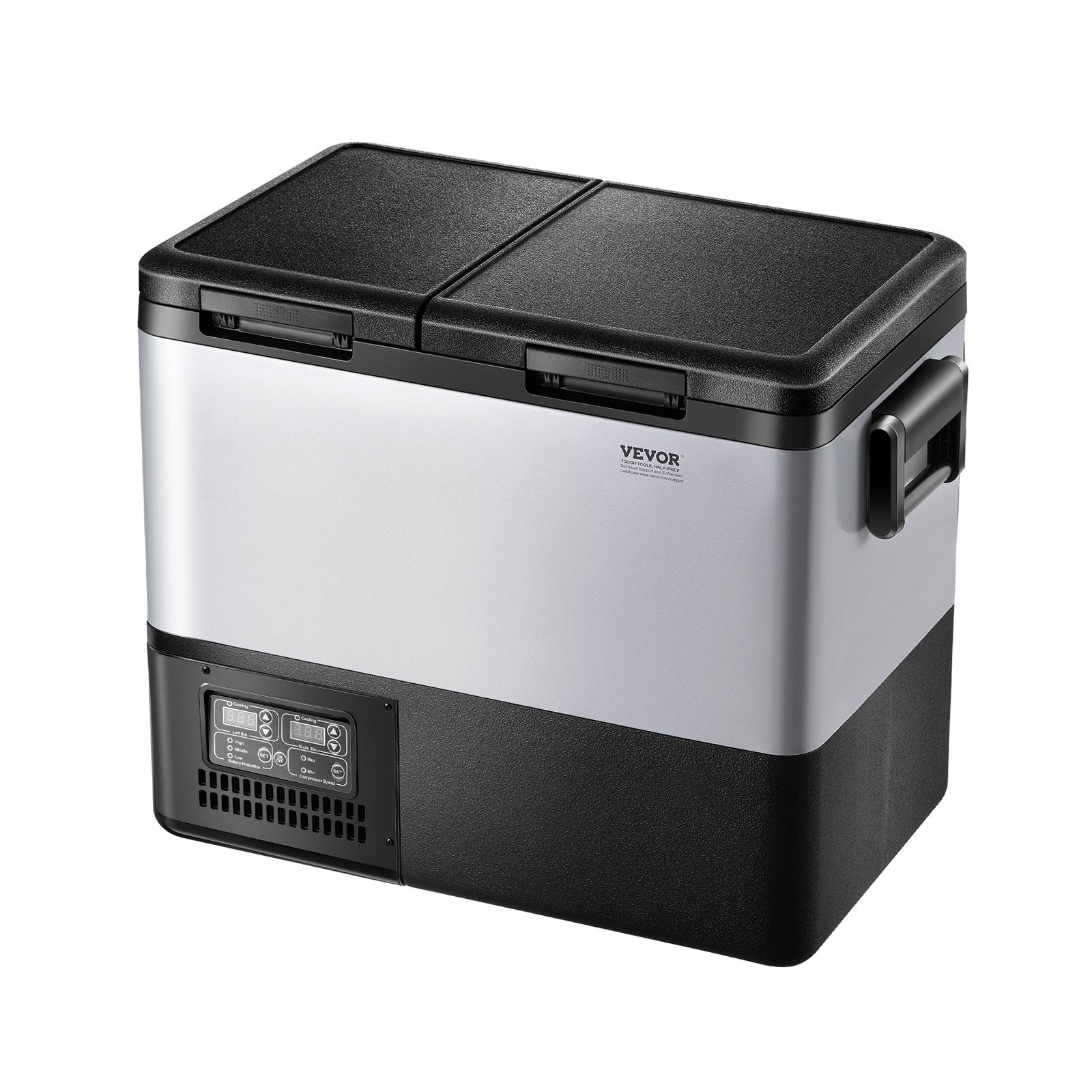 Portable Car Refrigerator Freezer Compressor 45L Dual Zone for Car Home V952-WLCZBXX45LSM8LM9FV3