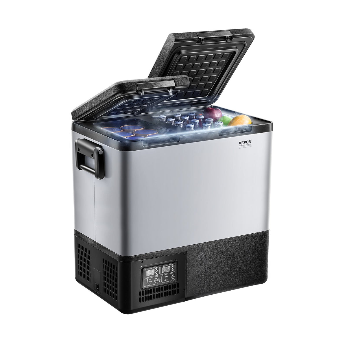 Portable Car Refrigerator Freezer Compressor 55L Dual Zone for Car Home V952-WLCZBXX55LSM46682V3