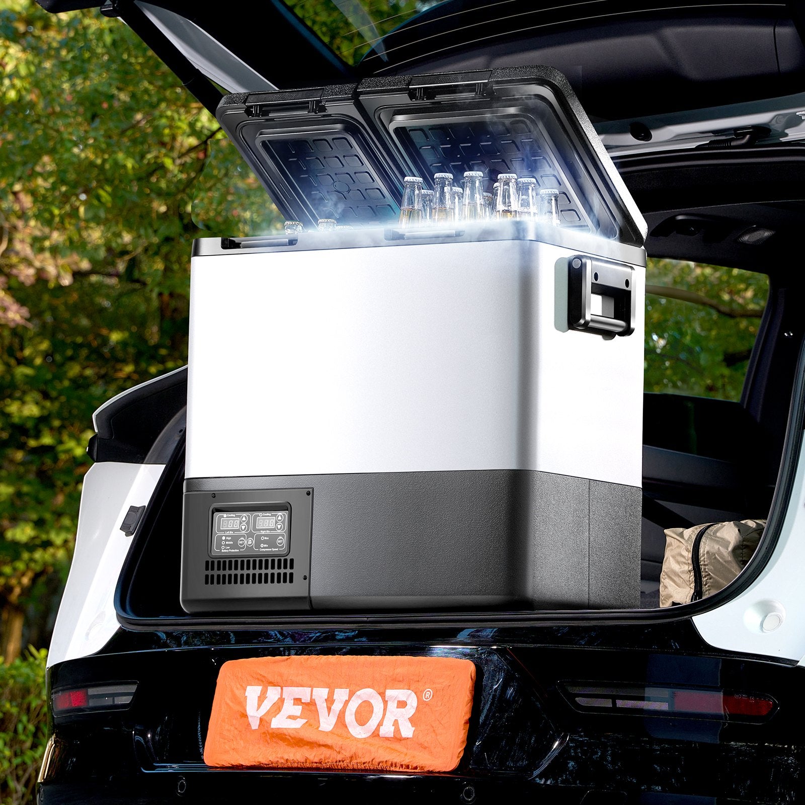 Portable Car Refrigerator Freezer Compressor 55L Dual Zone for Car Home V952-WLCZBXX55LSM46682V3