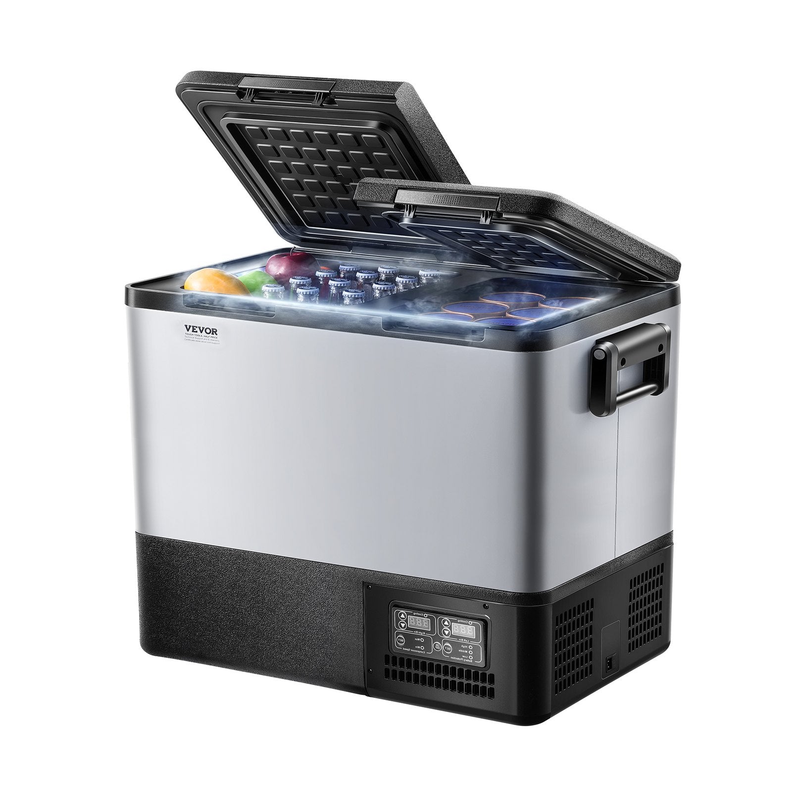 Portable Car Refrigerator Freezer Compressor 55L Dual Zone for Car Home V952-WLCZBXX55LSM46682V3