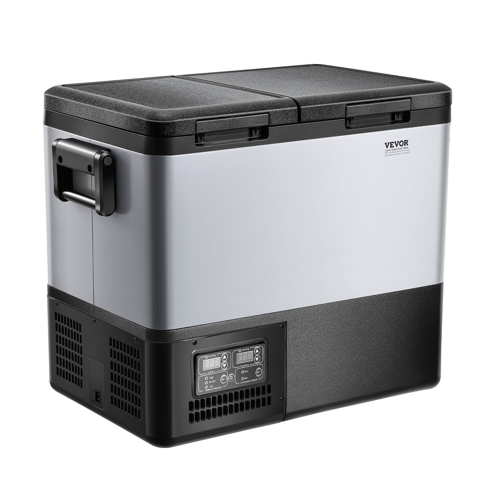 Portable Car Refrigerator Freezer Compressor 55L Dual Zone for Car Home V952-WLCZBXX55LSM46682V3