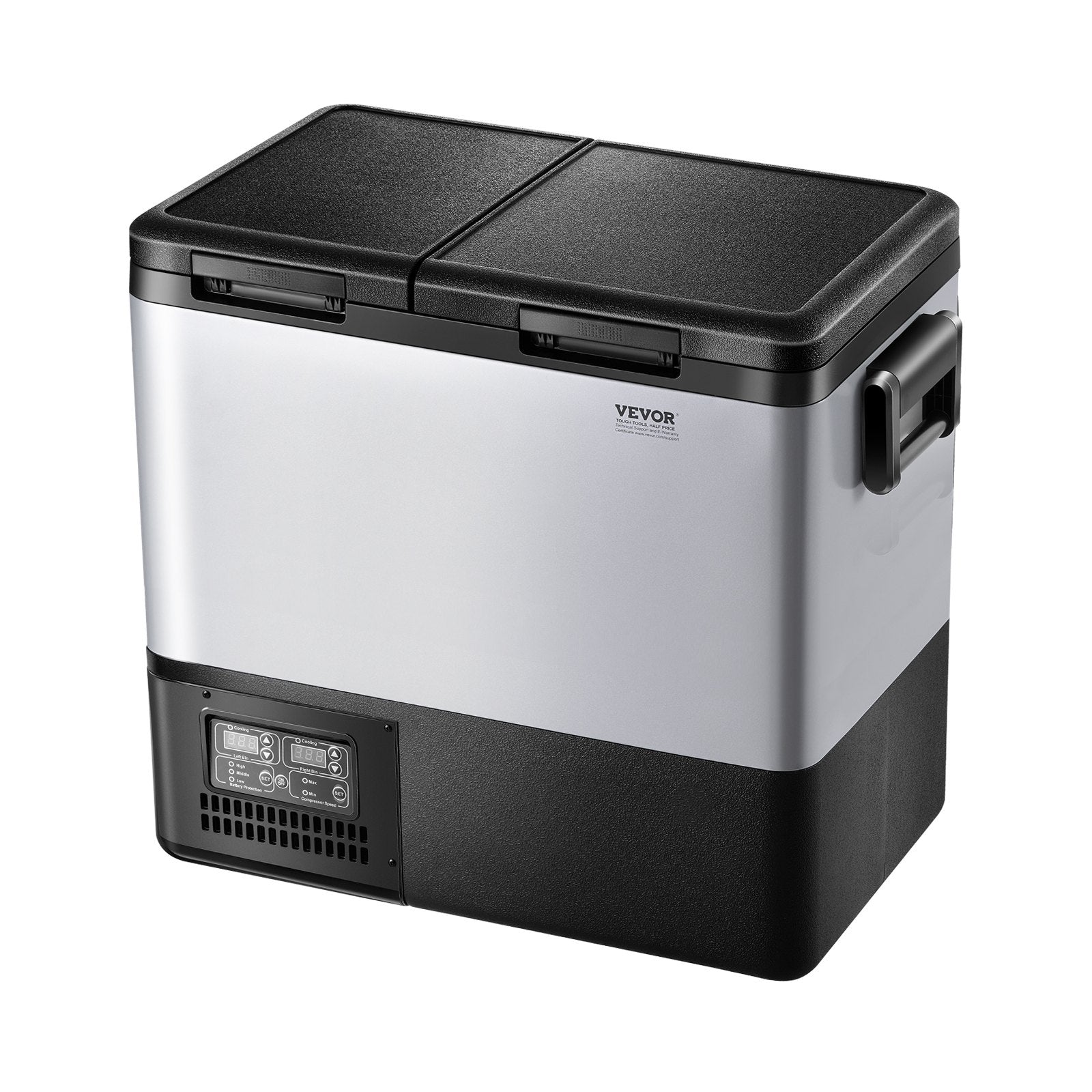 Portable Car Refrigerator Freezer Compressor 55L Dual Zone for Car Home V952-WLCZBXX55LSM46682V3